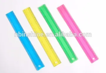 Colorful plastic ruler,school stationery