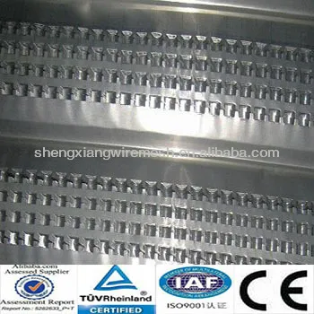 Hot dipped galvanized expanded righ ribbed formwork