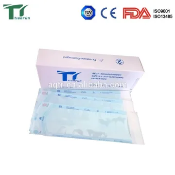 Medical Devices Sterilization Pouches with 60g / 70g Medical Grade Paper / Film