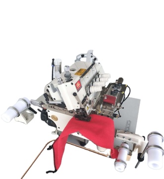 OREN Automatic Upper Collar Machine - T-Shirt Collar Edge Locking Machine RNEX6-4D