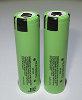 flashlight with camera battery NCR18650PD battery CELL