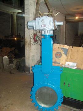 Dn1200 Flange Bidirectional Knife Gate Valve with Low Pressure