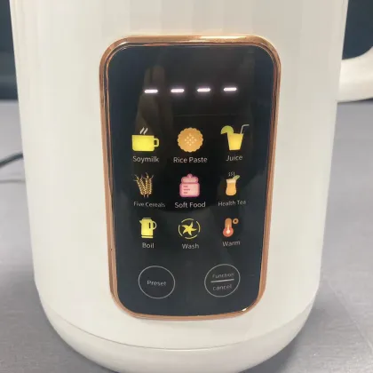 Junwei DJ-102 Modern style Time-saving soybean milk machines 10-blade three dimensional steel blades oat milk maker