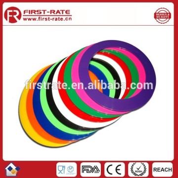 BPA FREE plastic circle frisbee