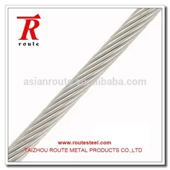 Stainless steel wire rope manufacturer sale 16mm stainless steel wire rope