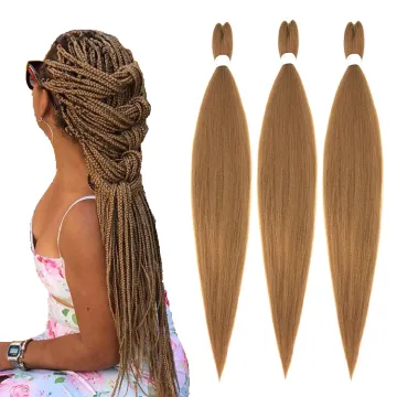 Pre Stretched Braiding Hair Extension Wholesale Price Prestreched Synthetic Braiding Hair Jumbo Hair Braid For Women