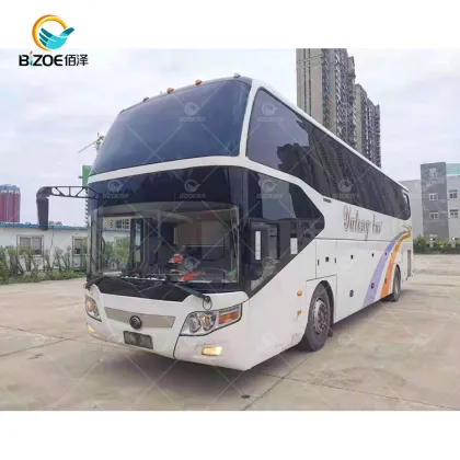 Used Rear Engine Tour Bus ZK6127 for Interstate Transport in China