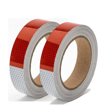 Red White Retro Reflective Tape