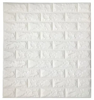 High Quality 3D Brick Wallpaper Wall Stickers - B&Q