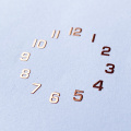 Numero di metallo Indice Hour Marker Dials Sticker