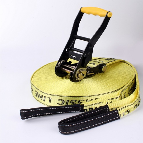 Roxo Vermelho Poliéster Webbing Elástico Highline Slackline