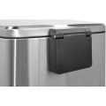 Stylish Rectangular Stainless Steel Trash Can