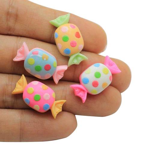 Mixed Resin Dots Sweet Candy Flatback Cabochon Beads Decoration Kids Hairpin Diy Scrapbook Crafts Mobile Cover Accessories