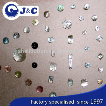 bespoke shape of Agoya shell buttons with 1/2/3/4 holes