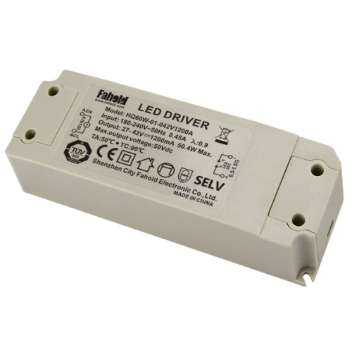 TUV CE 60W 27-42V 100-1500mA led 드라이버