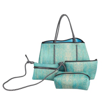 2021 Custom Neoprene Perforated Tote Bag for Women