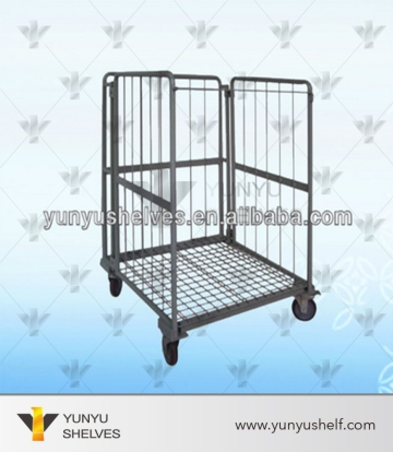 industrial stackable storage wire mesh containers