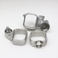 Lost wax casting stainless steel glass clamp