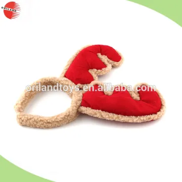 CHRISTMAS BROWN FUR REINDEER antler headband
