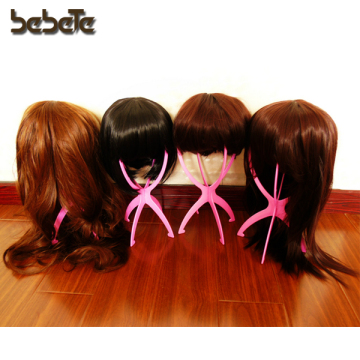 Fashion Colorful Folding Stable Durable Wig Hair Hat Cap Holder Stand Holder Display Tool