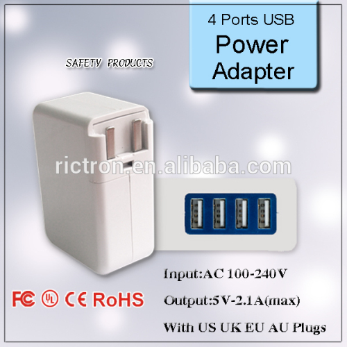 Hot item US plug wall charger USB Power Charger for iphone 5