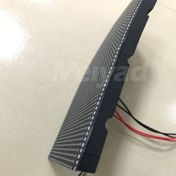 P4 outdoor flexible module LED display screen curved
