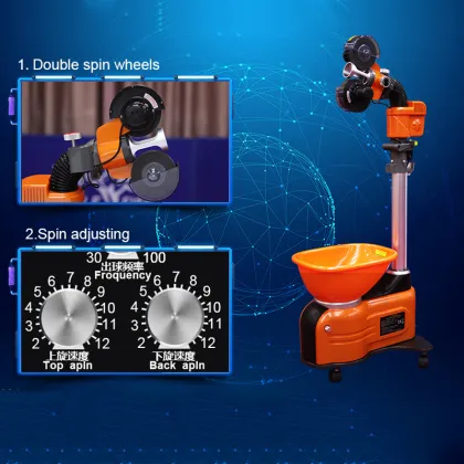 Custom Logo Automatic Table Tennis Machine: Your Ultimate Training Partner with 40mm+ Table Tennis Balls and Multi-Rotation Capability
