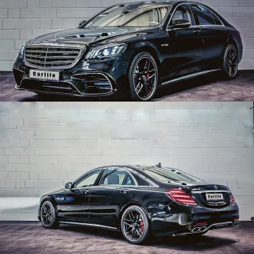 Mercedes-Benz S-Class W222 S63 Bumpers and Grilles 2014-2020 Facelift