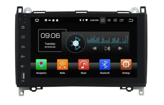 Android head unit with GPS for Benz B200
