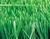 U shaped with green yarns artificial grass for soccer