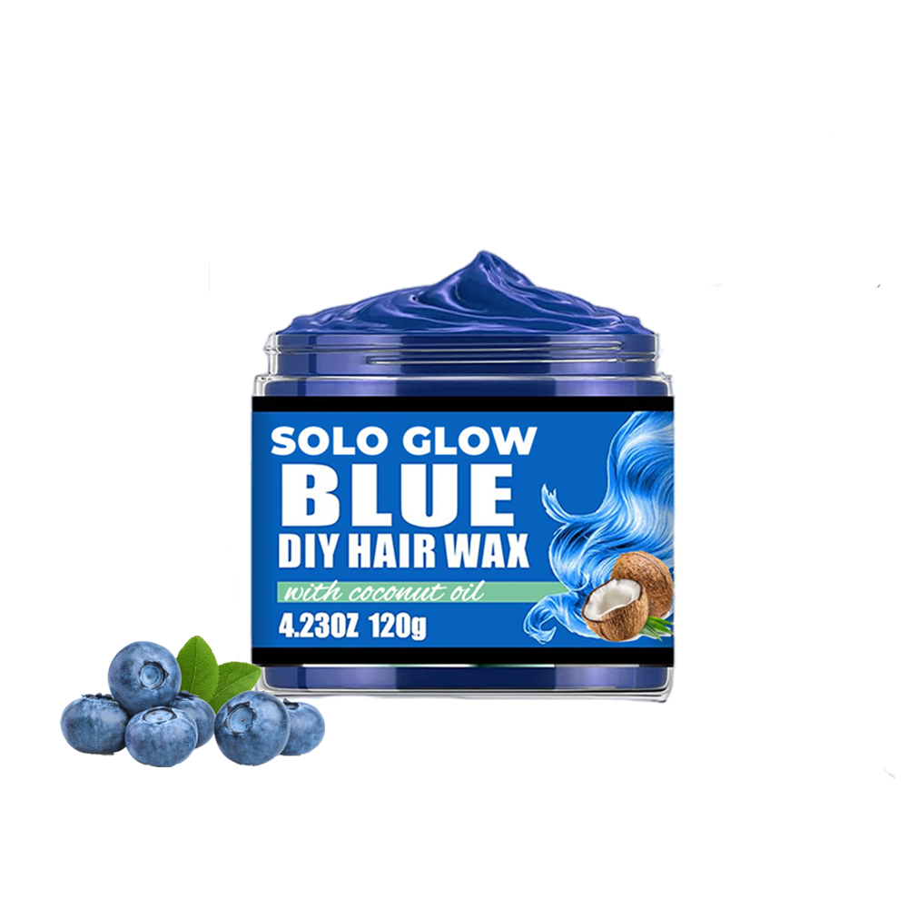 Temporary Semi Permanent Hair Dye Color Blueberry