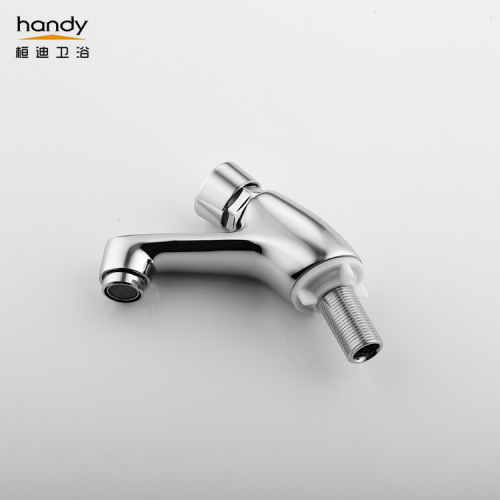 Hand-pressed delay self-closing Wash Basin Cold Tap