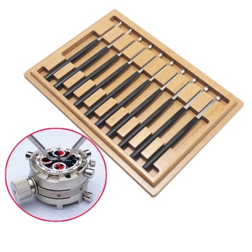 10pcs menonton tangan menghapus tuas pangkang set: alat efisien untuk penggantian tuas collet hairspring