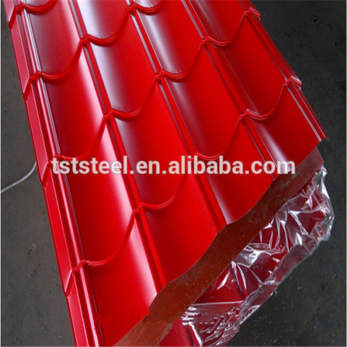 Hot sale!!! corrugated color steel roof sheet/corrugated sheet metal roofing manufacturer in China