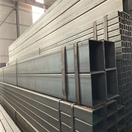 hot rolled structural square rectangular carbon steel pipe