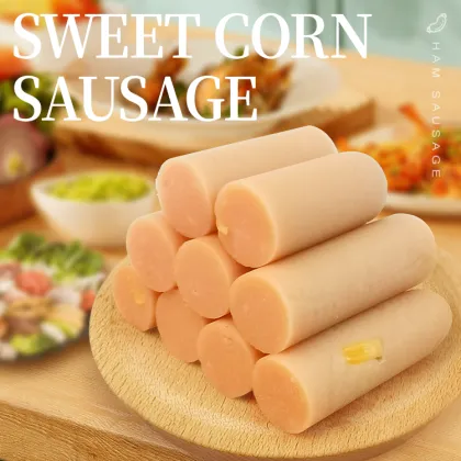 Wangzhongwang Sweet Corn Ham Sausage - Chinese Chundu Halal Wholesaler