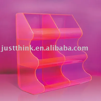 acrylic show stand/shelf/rack