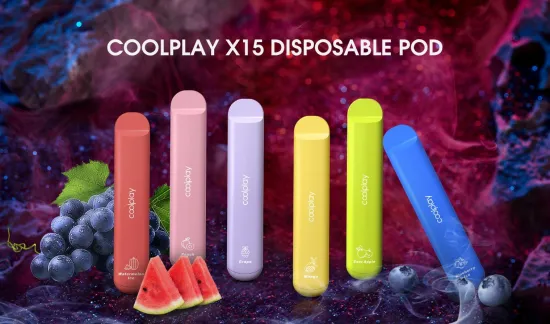380mAh 2ml E-Liquid Coolplay 500 Puff Bar Vape