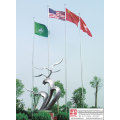 Square Environment-Friendly Stainless Steel Sculpture