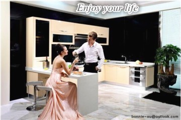 2015 Modern Food-grade 304 Stainless Steel Kitchen Cabinet