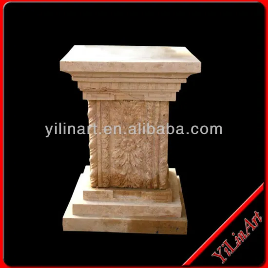 Stone Square Colume Base Sculpture YL-L155