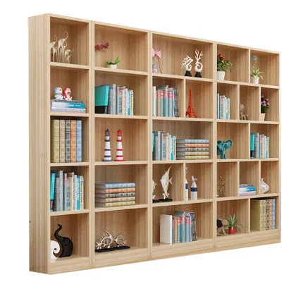 Wooden Bookcase for Modern Furniture - Library Shelves and Bookcase