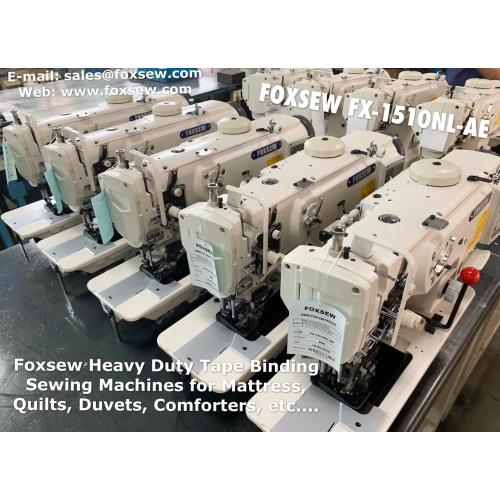 Máquina de coser de encuadernación de cinta de servicio pesado para colchones y edredones
