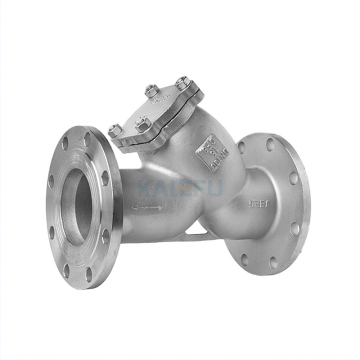 304 Stainless Steel Y-Shaped Filter Flange GL41W for Oil, Gas, and Water Pipeline Strainers with DN80-100 Tube Fittings