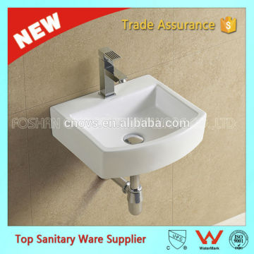 Ceramic bathroom wall-hung basins