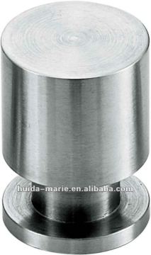 15mm high quality satin stainless steel furniture knob