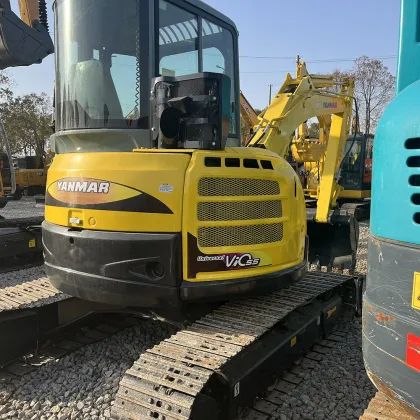 Hot Sale Yanmar VIO55 Digger: Small Used Hydraulic Crawler Excavator