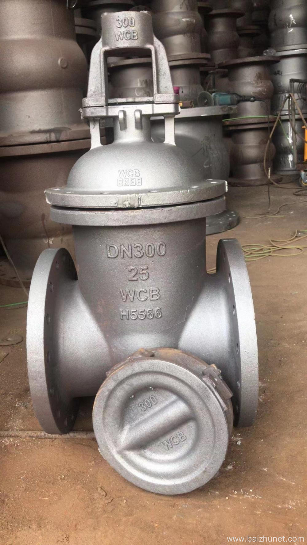 Custom cast steel water pump valve body castings