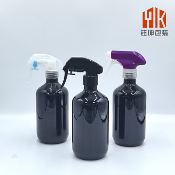 Packaging Black Spray Bottle