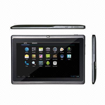 7-inch Tablet PCs with Boxchip A13 (Supports Wi-Fi), 3,000mAh Battery Capacity
